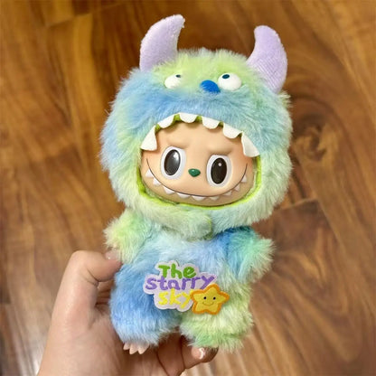 Cartoon Cute Doll Clothing For Labubu Wacky Mart Fried Shrimp Diy Doll Clothing Personalized Dressing Suitable For Labubu V1 V3