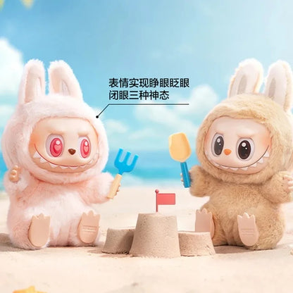 Authentic Pop Mart THE MONSTERS LABUBU Sitting Party Series Vinyl Plush Blind Box Figurine Pendant Labubu Original Collection