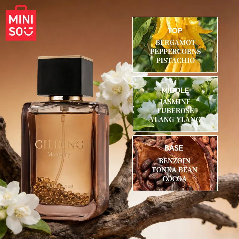 MINISO NIGHTY SHADOW Women Perfume Original Luxury Floral Eau De Parfum Designer Fragrance For Woman Body Spray 100ML