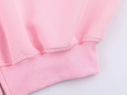 HH Women Casual Solid Coat Flared Pants Suits Long Sleeve Zipper Bomber Jackets 2025 New Fashion Lady Chic Outfit 2 Piece Set