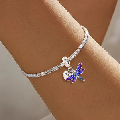 Original 925 Sterling Silver Charms Beads Glowing Luminous Bee Firefly Butterfly Pendant for Bracelet Bangle Charm DIY Jewelry