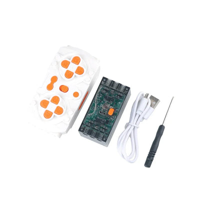 MOC APP Remote Control Pack Set Rechargeable Battery Box Speed Control APP Program PF Building Blocks Modification