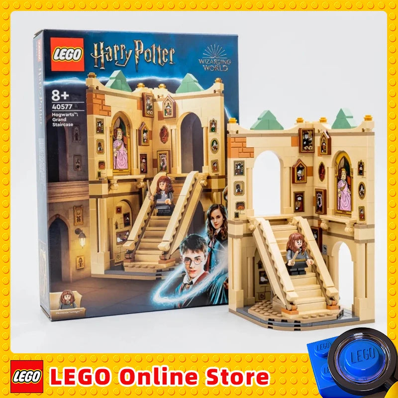 LEGO Harry Potter Hogwarts Grand Staircase 40577 Building Blocks Kit Toys Set for Kids Age 8+ Birthday Christmas New Year Gift