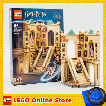 LEGO Harry Potter Hogwarts Grand Staircase 40577 Building Blocks Kit Toys Set for Kids Age 8+ Birthday Christmas New Year Gift