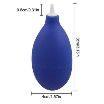 Compressed Air Duster Hand Held Keyboard Blower Strong Wind Oval Air PC Cleaner Accurate Decontamination For Electronic Product