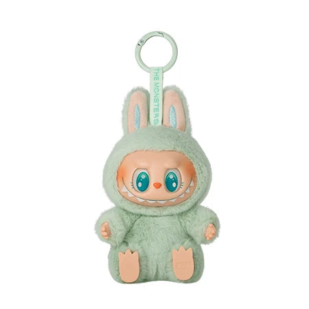 Authentic Pop Mart THE MONSTERS LABUBU Sitting Party Series Vinyl Plush Blind Box Figurine Pendant Labubu Original Collection