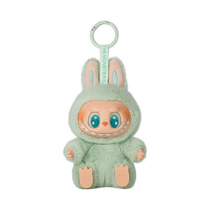 Authentic Pop Mart THE MONSTERS LABUBU Sitting Party Series Vinyl Plush Blind Box Figurine Pendant Labubu Original Collection