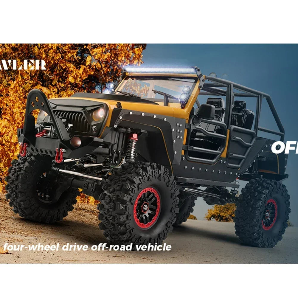 New Wltoys 104026 104010 104020 RC Car 1/10 Electric 4-Wheel Drive Climbing Remote Control Car Off-Road Vehicle Toy Racing Car