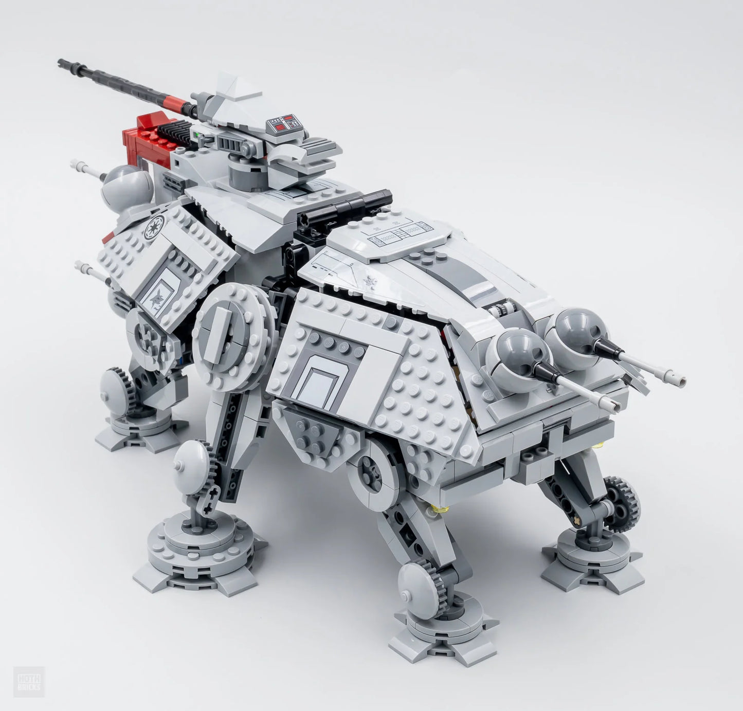 Technical 1082PCS At-TE Walker Terrain Tactical Actuator 75337 Collectible Assembly Starfighter Display Model Kit Gift Decor Toy