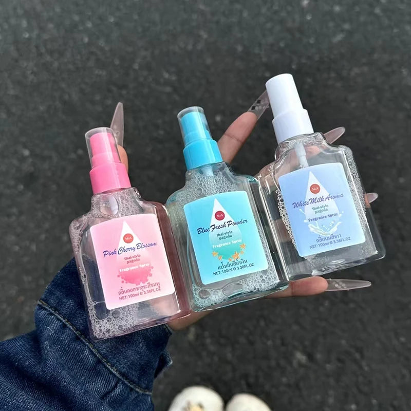 Milk Scent Baby Powder Vanilla Perfume Spray,Floral Fruity Women Scent,Coconut/Almond/Musk/Lemon/Mint/Cedar/Sakura Fragrance