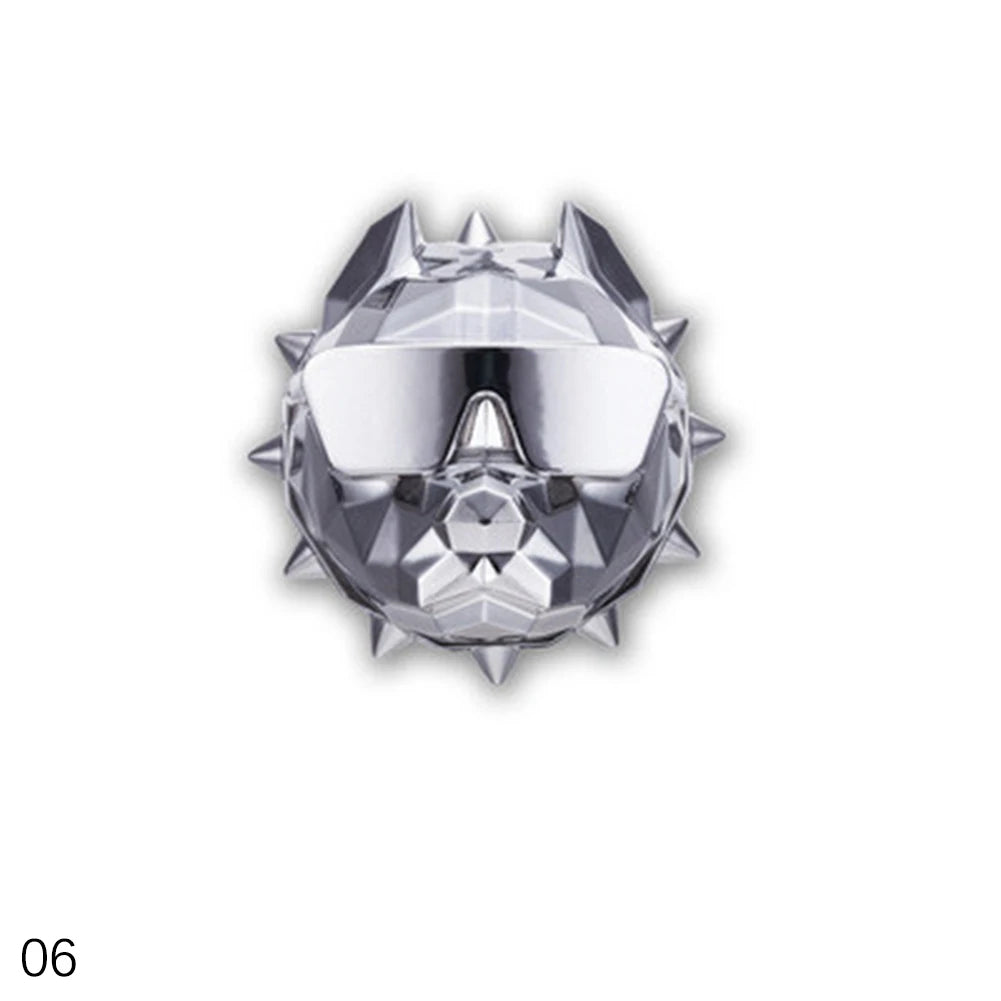 Fashion Bulldog Air Freshener Car Perfume Clip Car Decoration Auto Geur Clip Bulldog Fragrance Scent Parfum Voiture Car Diffuser