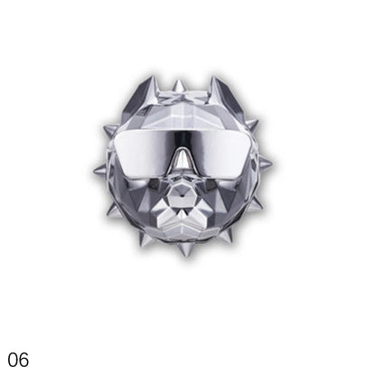 Fashion Bulldog Air Freshener Car Perfume Clip Car Decoration Auto Geur Clip Bulldog Fragrance Scent Parfum Voiture Car Diffuser