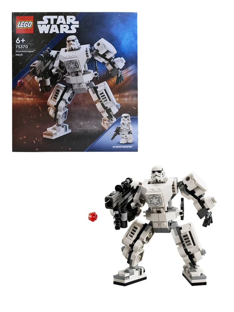 LEGO 75370 Star Wars Stormtrooper Mech Star Wars Collectible for Kids, Star Wars Action Figure Features a Cockpit