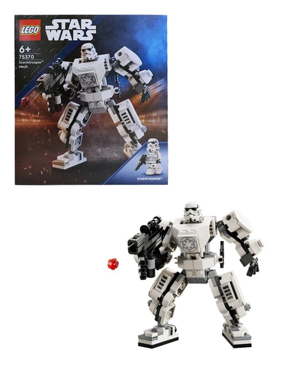LEGO 75370 Star Wars Stormtrooper Mech Star Wars Collectible for Kids, Star Wars Action Figure Features a Cockpit