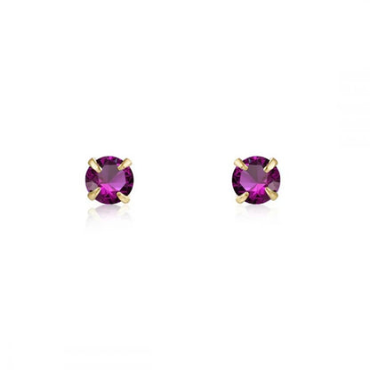925 Sterling Silver Needle Small Geometry Triangle Crystal Stud Earring for Woman Lovers' Couples Bling Simple Piercing Earrings