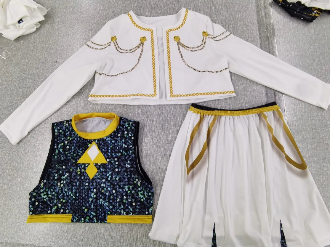 EtherealBe Kids Demon Hunter Cosplay Outfit for Girls