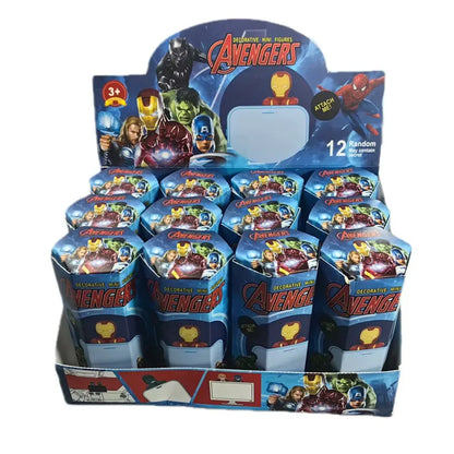 New Sonny Angel Avengers series computer screen decoration cute anime doll surprise box Christmas gift doll fashion doll