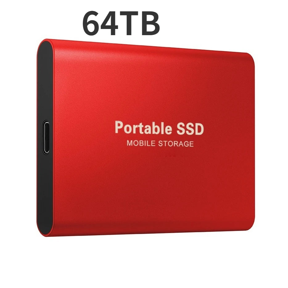 Lenovo 1TB External Hard Disk 2TB High-Speed Hard Drive USB3.1 Type-C Solid State Drive Storage Disks for Laptops/Desktop/Mac