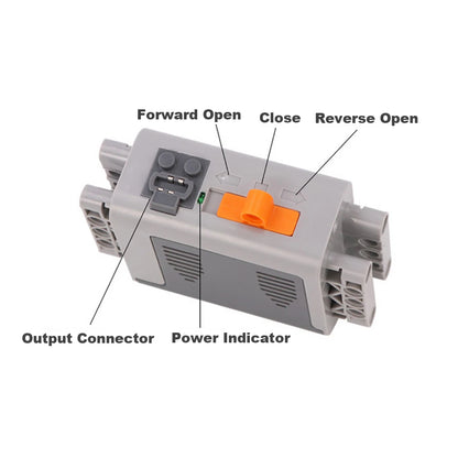 MOC Technology PF blocks Power Functions AA Battery Box Case for Robot Car compatible with All Brand  blocks