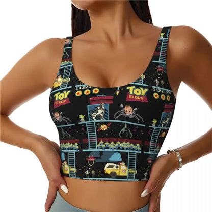 EtherealBe Toy Story Jessie Sports Bra for Women