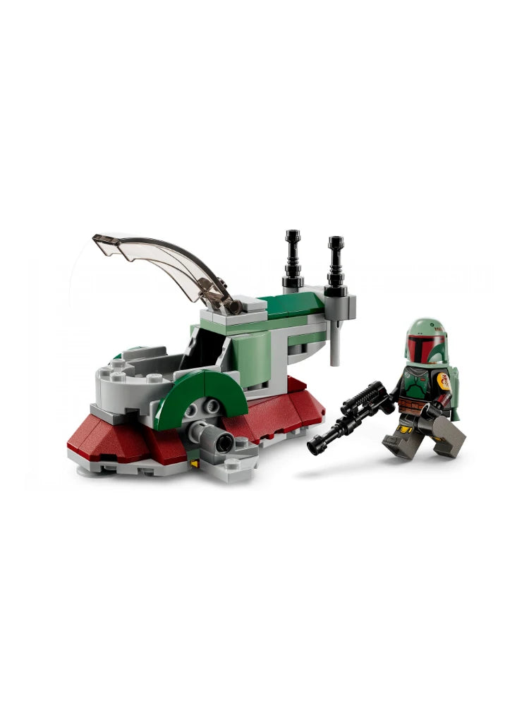 LEGO 75344 Star Wars Boba Fett's Starship Microfighter, Building Toy Vehicle with Adjustable Wings and Flick Shooters