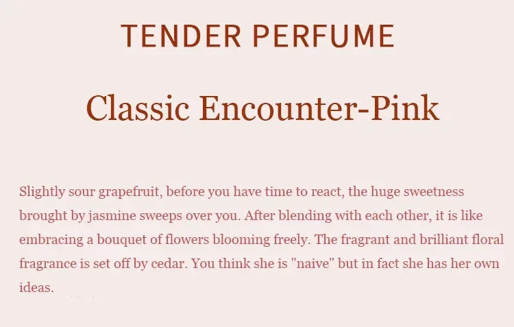 Romantic Floral Perfume for Women 100ml Light Glamour Fragrance Body Spray Long Lasting Scent for Date & Encounter