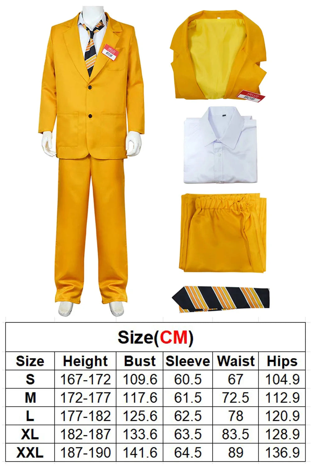 Movie Juices Costume Disguise BOB Cosplay Fantasy Mask Clothing Hoodie Adult Men Roleplay Fantasia Outfits Male Halloween