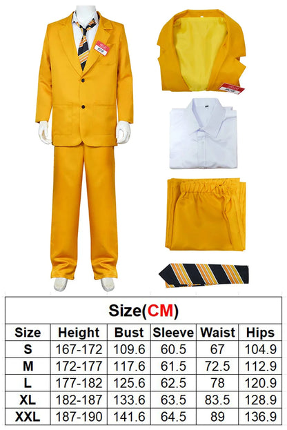 Movie Juices Costume Disguise BOB Cosplay Fantasy Mask Clothing Hoodie Adult Men Roleplay Fantasia Outfits Male Halloween