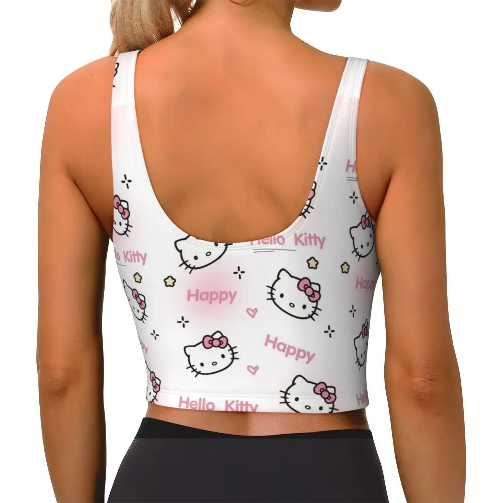 EtherealBe Hello Kitty Sports Bra for Women