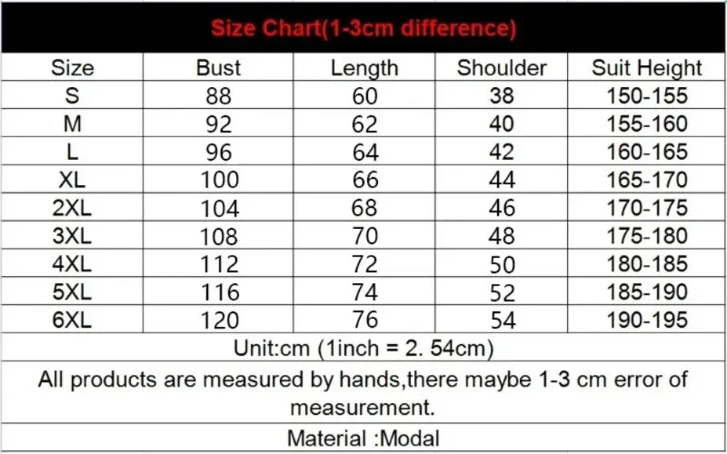 Size chart for stylish women's heart print shirt showing various sizes and measurements in centimeters