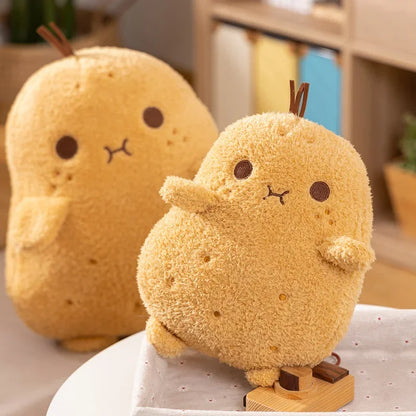 Squishy Potato Plush Toy Happy Fruit Plush Pillow Soft Stuffed Food Spud Doll Super Cute Peluche Kids Birthday Christmas Gift