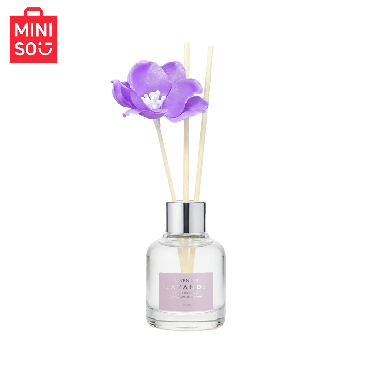 MINISO Green Plants, Fragrance Flameless Aroma Diffuse Lavender Vine Volatile Aroma, Gardenia Flower Air Freshener