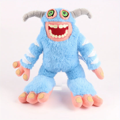 28cm/11.2in Monster Plush Toys Rare Mammott Plushies Funny Horror Game Monster Toys Soft Stuffed Animal Birthday Christmas Gift