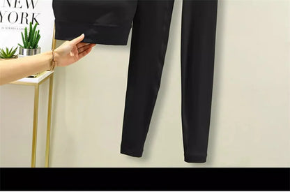 TRY TO BN Women's Tracksuit Yoga Sets Fitness Leggings Sports Bra Naked Sportwear Breathable Workout Two Pieces Suit Gym Clothes