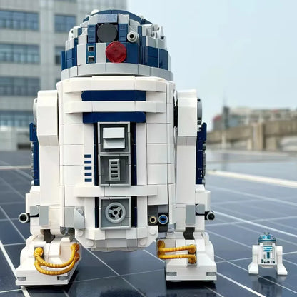 UCS Ideas Space Exploration R2-D2 robot Mecha star Brick Technical Model Building Blocks Educational Toys set 1190pcs 75379