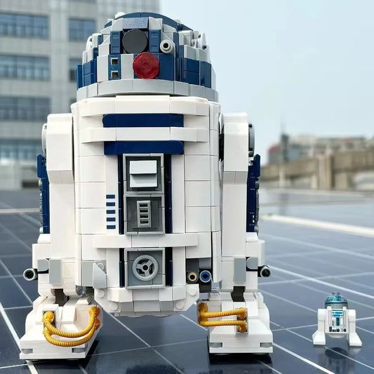 UCS Ideas Space Exploration R2-D2 robot Mecha star Brick Technical Model Building Blocks Educational Toys set 1190pcs 75379