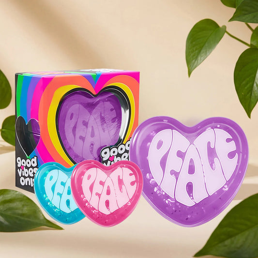 【In Stock】Needoh Heart Squishy Toy Blind Box Cute Heart Shape Stress Relief Soft Slow Rebound Fun Portable Toy Surprise Toy Gift