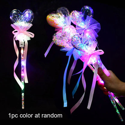Glowing Magic Wand Flash Fairy Wand Children Kids Christmas Party Stalls Toys Halloween Small Gifts for Party Festival Bulk