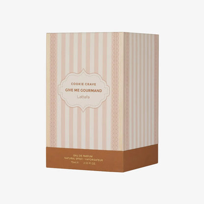 Lattafa Choco Overdose Eau de Parfum, Gourmand Collection, Dark Chocolate Fudge and Caramel Fragrance, 75ml Spray, Sweet and Ele