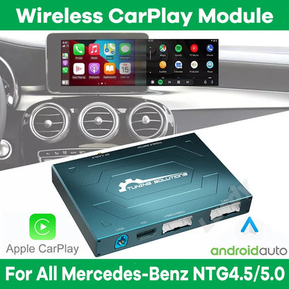 Wireless Apple Carplay Module for Mercedes Benz A B C E CLS GLE GLA GLC GLK ML S Class NTG4.5 NTG5.0 Android Auto Interface