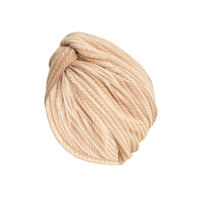 Women's Fashion Knitted Cross Turban Hat Bohemian Knitted Cross Wrap Hat Indian Hat Turban Hat