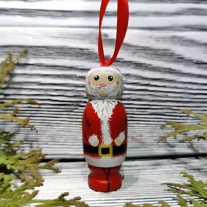 Christmas Novel DIY Holiday Hanging Christmas Tree Decoration Funny Santa Ornament Party Decors