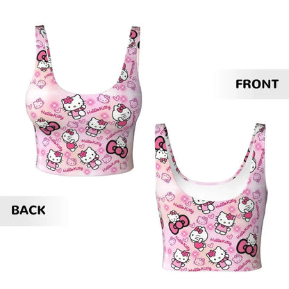 EtherealBe Hello Kitty Sports Bra for Women
