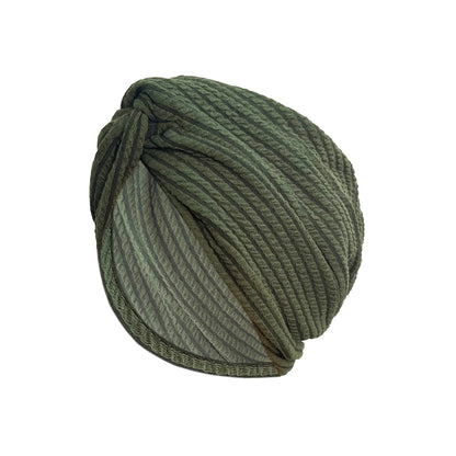 Women's Fashion Knitted Cross Turban Hat Bohemian Knitted Cross Wrap Hat Indian Hat Turban Hat