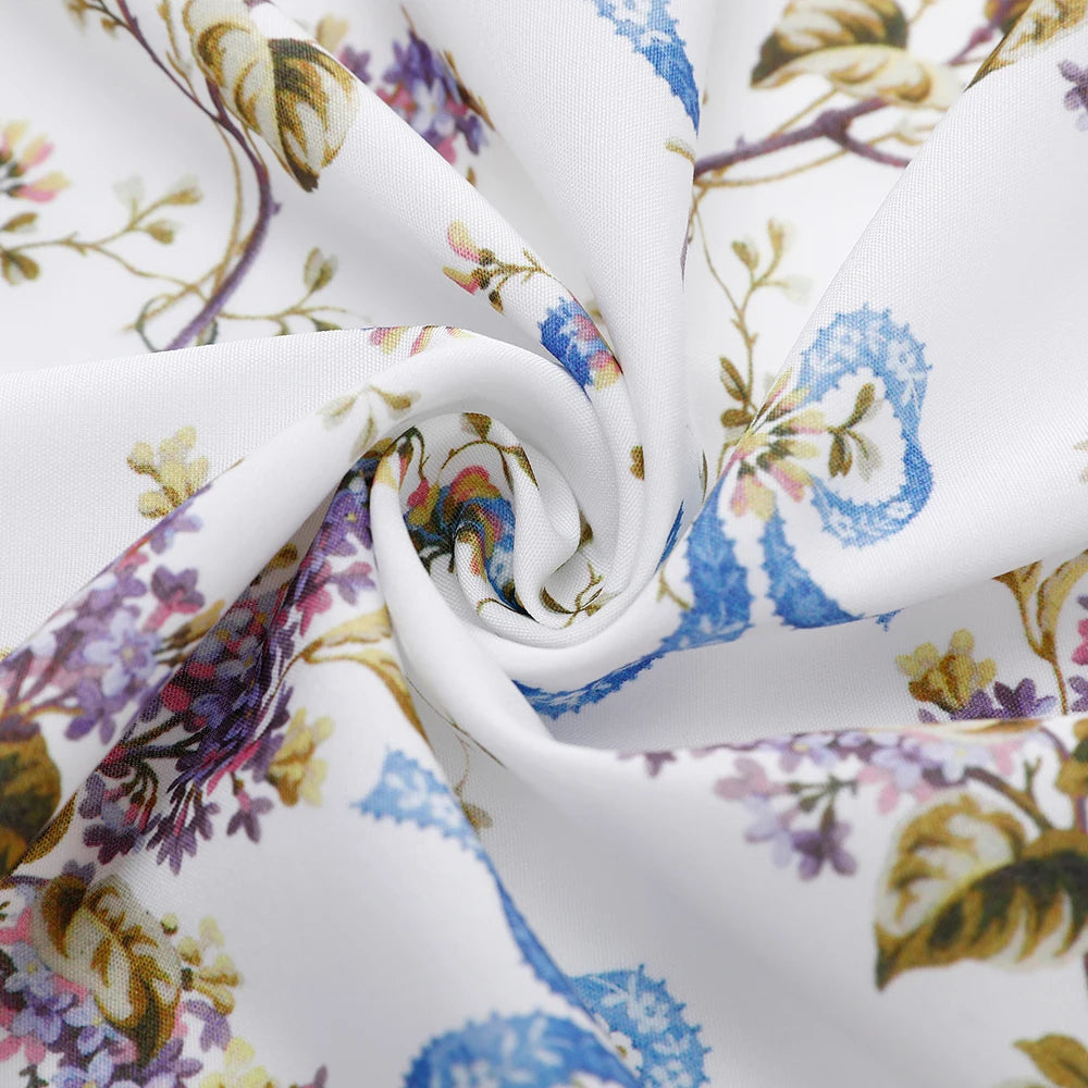 Mingmingxi Summer Floral Print Dress Elegant 2025 New Arrivals Spaghetti Strap Flare Dress Maxi Holiday Party Dresses Women