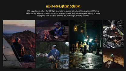 Ulefone Armor Pad 2 Rugged Tablet, 11" 2K, 18600 mAh ,IP68/IP69K Android 13 NFC GPS 4G Tablet Up to16GB +256GB LED Camping light