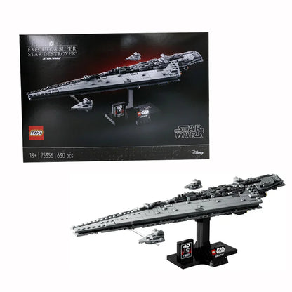 LEGO 75356 Super Star Destroyer Star Wars series Executor puzzle building block toy