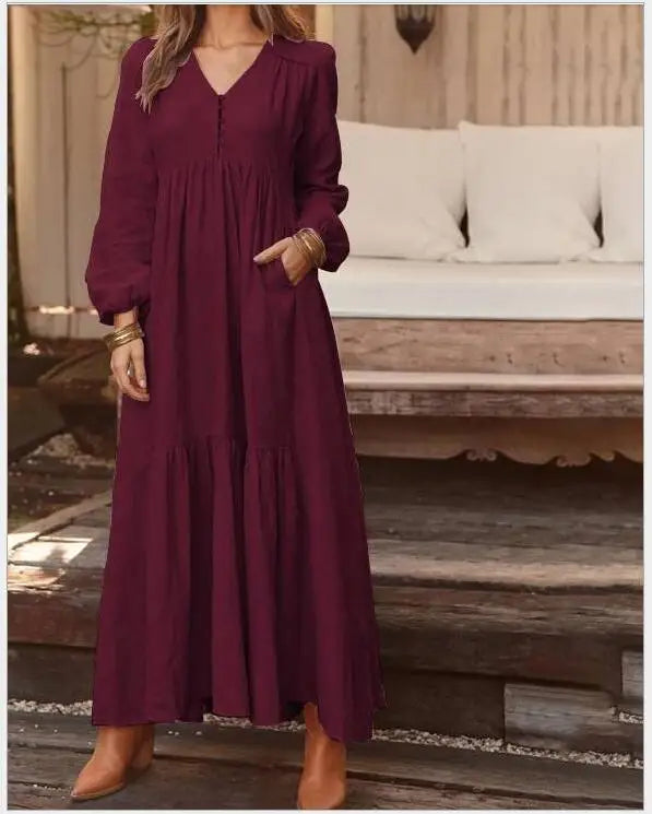 Autumn New Solid Color Elegant Off-Shoulder Slim Slit Dress Party Evening Dress Woman Robe De Soiree Femmes Woman Summer Trend