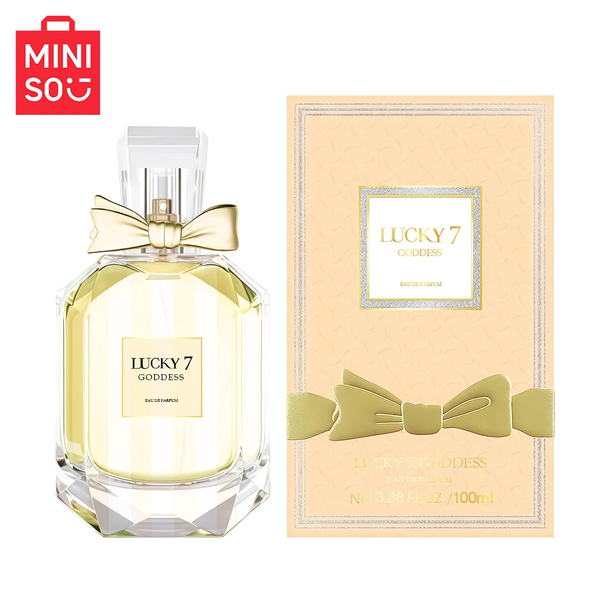 MINISO LUCKY 7 GODDESS Women Perfume Original 100ml Luxury Floral Eau De Parfum Designer Fragrance Body Spray For Woman