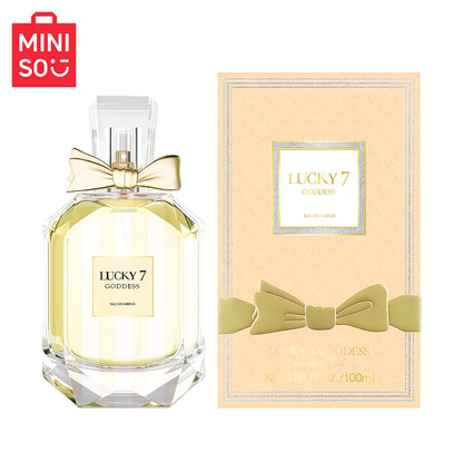 MINISO LUCKY 7 GODDESS Women Perfume Original 100ml Luxury Floral Eau De Parfum Designer Fragrance Body Spray For Woman